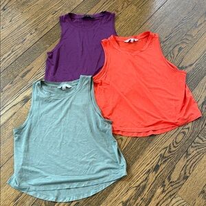 Athleta BUNDLE of workout tanks tops, XXS
